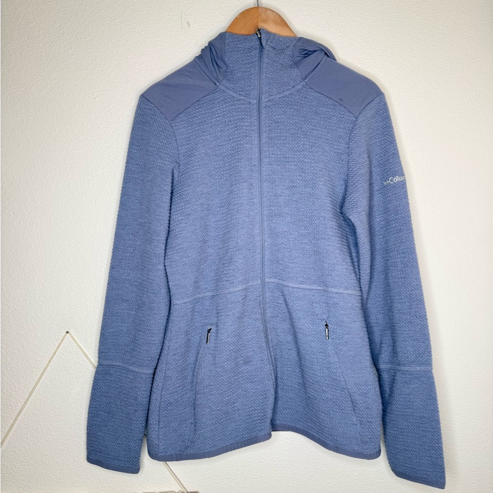 Columbia Light Blue Knit Jacket
